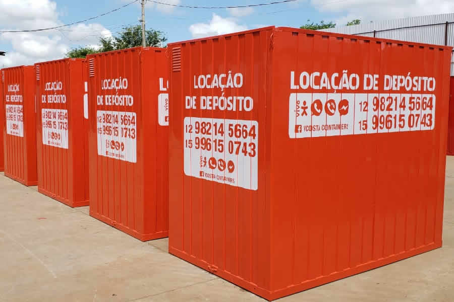 Locação de containers